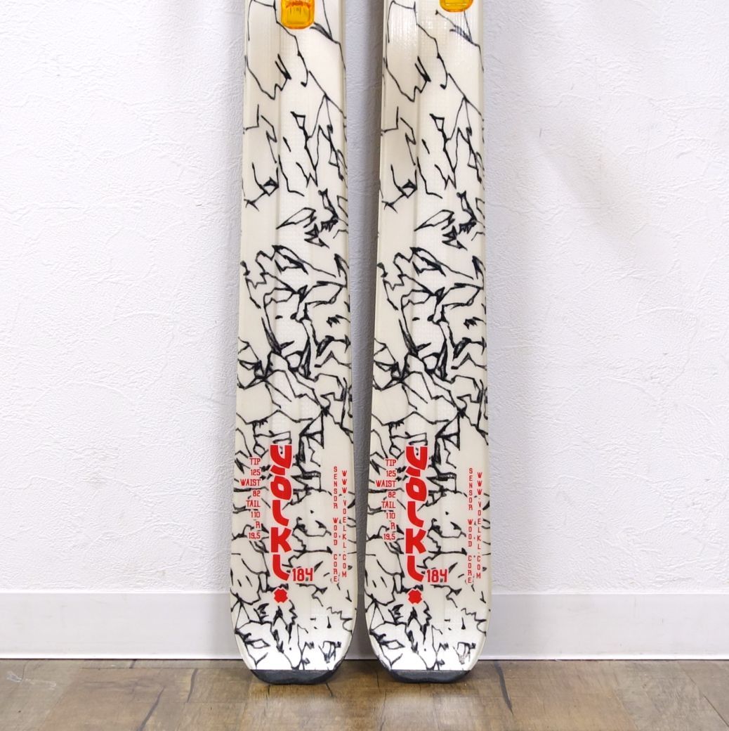 フォルクル Volkl T-ROLL 184cm センター85mm ビンディング G3