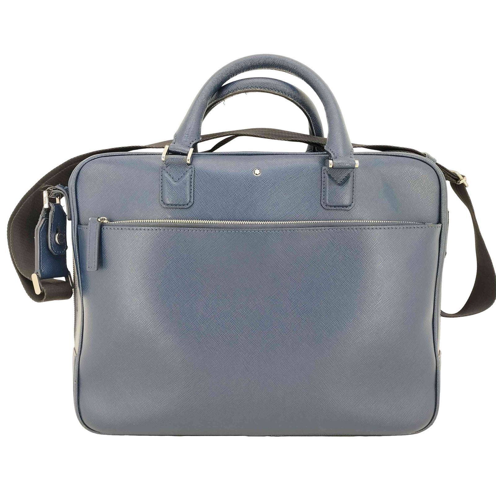 中古】モンブラン ビジネスバッグ ネイビー モンブラン(MONTBLANC