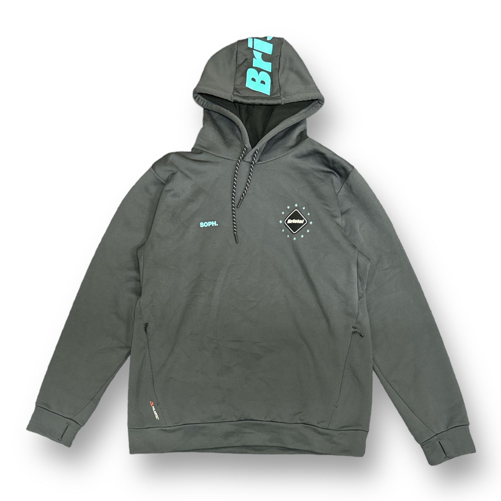 F.C.Real Bristol POLARTEC FLEECE POWER STRETCH TRAINING HOODIE 