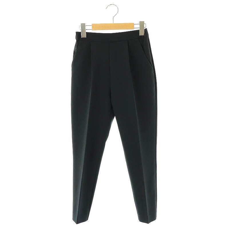 yori ブラック ダブルクロスパンツ　34 ダブルクロスパンツ | all item| yori