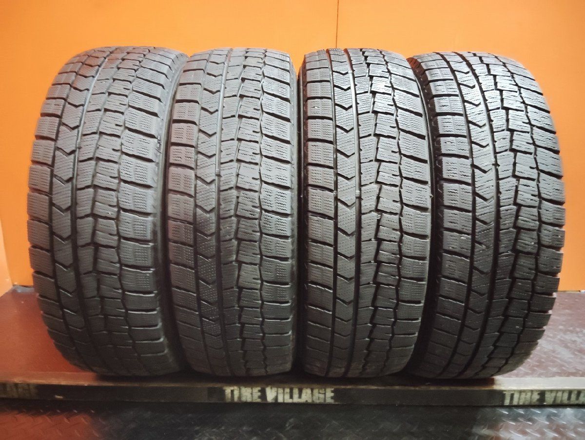 DUNLOP WINTER MAXX WM02 205|60R16 16インチ 4本 23～ バリ溝 ステップワゴン ヴォクシー プレマシー ノア等 KTN349