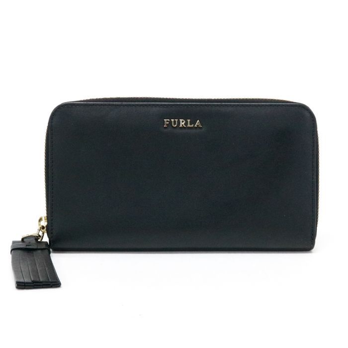 フルラ FURLA ラウンドジップ ウォレット レザー 851473 長財布