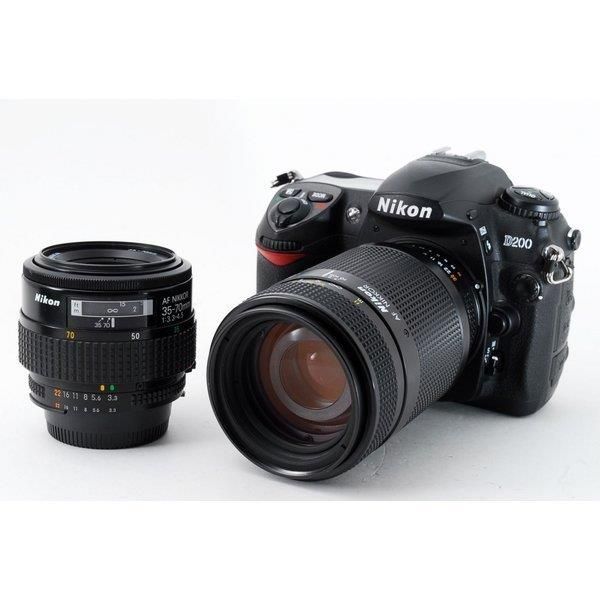 G09[6760A] Nikon D200 ダブルズームセット G09[6760A] Nikon D200 ダブルズームセット - メルカリ