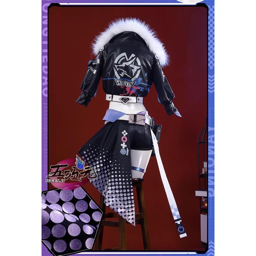 ハロウィン 江南猫次 崩壊スターレイル コスプレ 崩スタ 銀狼 衣装 ウィッグ 靴 武器 追加可 BJ0930ML03 ハロウィン