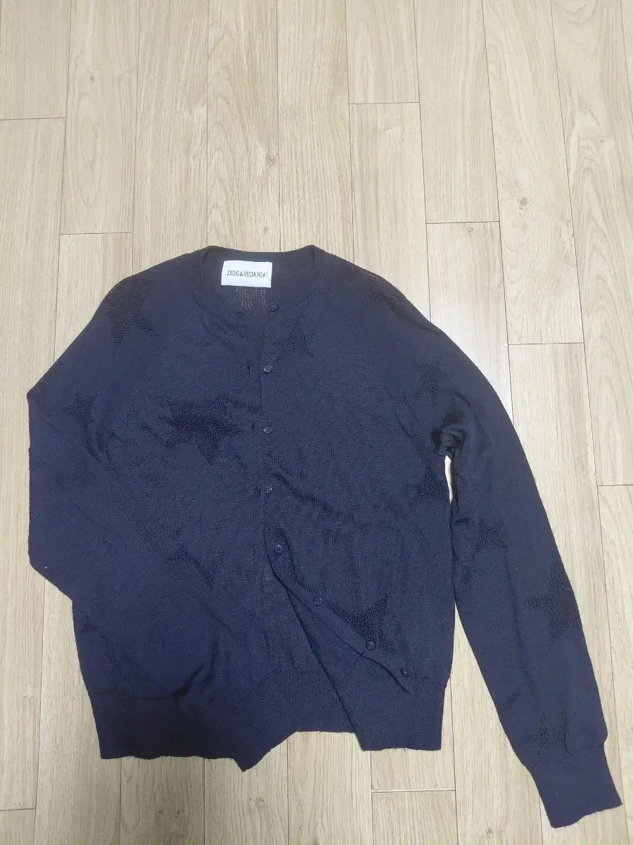 ZADIG - VOLTAIRE ニット星柄カーディガンS
