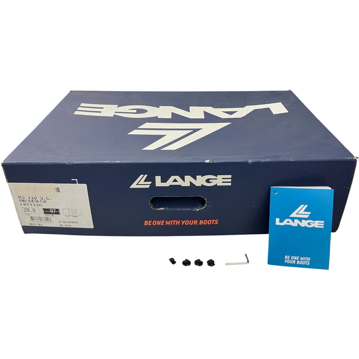 LANGE RS110SC 28cm BLUE スキー 靴 ラング スポーツ用品 H10499032