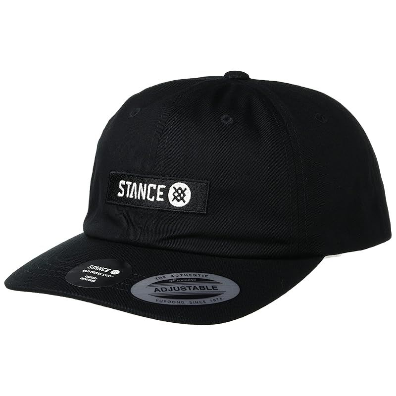 [スタンス] キャップ STANDARD ADJUSTABLE CAP BLACK (01000) Free size 1