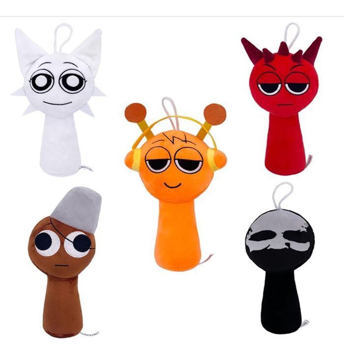 送料無料 sprunki incredibox スプランキー ぬいぐる[kzz7 お得！sprunki incredibox スプランキー ぬいぐるみ 10点セット