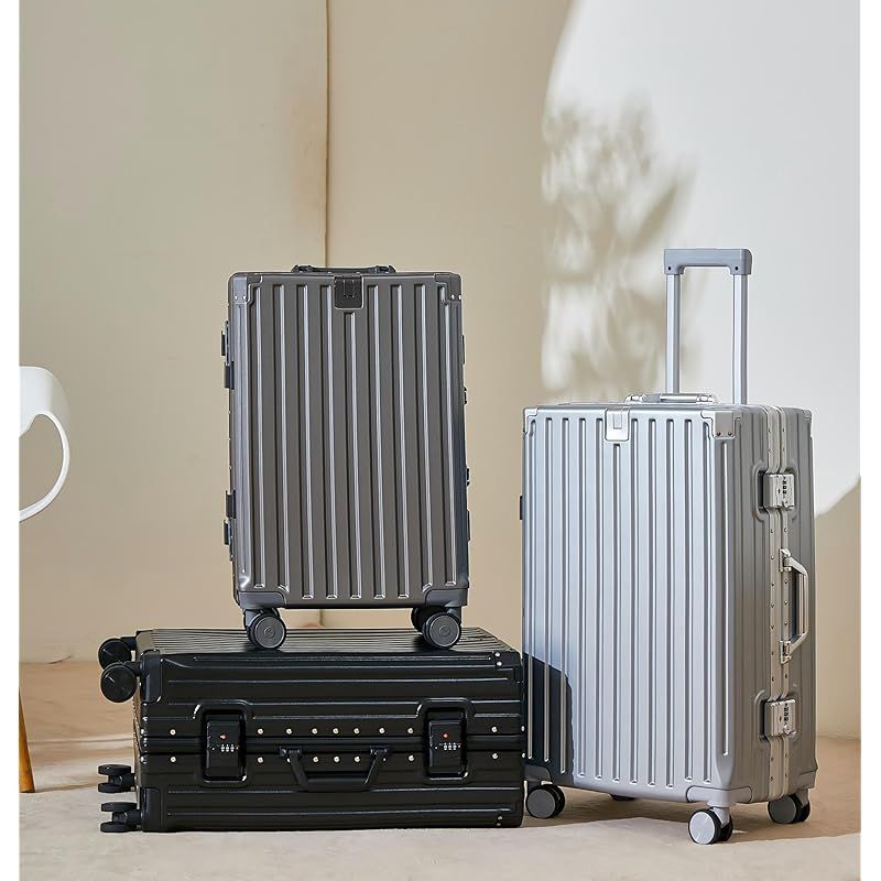 110L 車用品・バイク用品 [Yuweijie]スーツケースアルミフレームタイプ