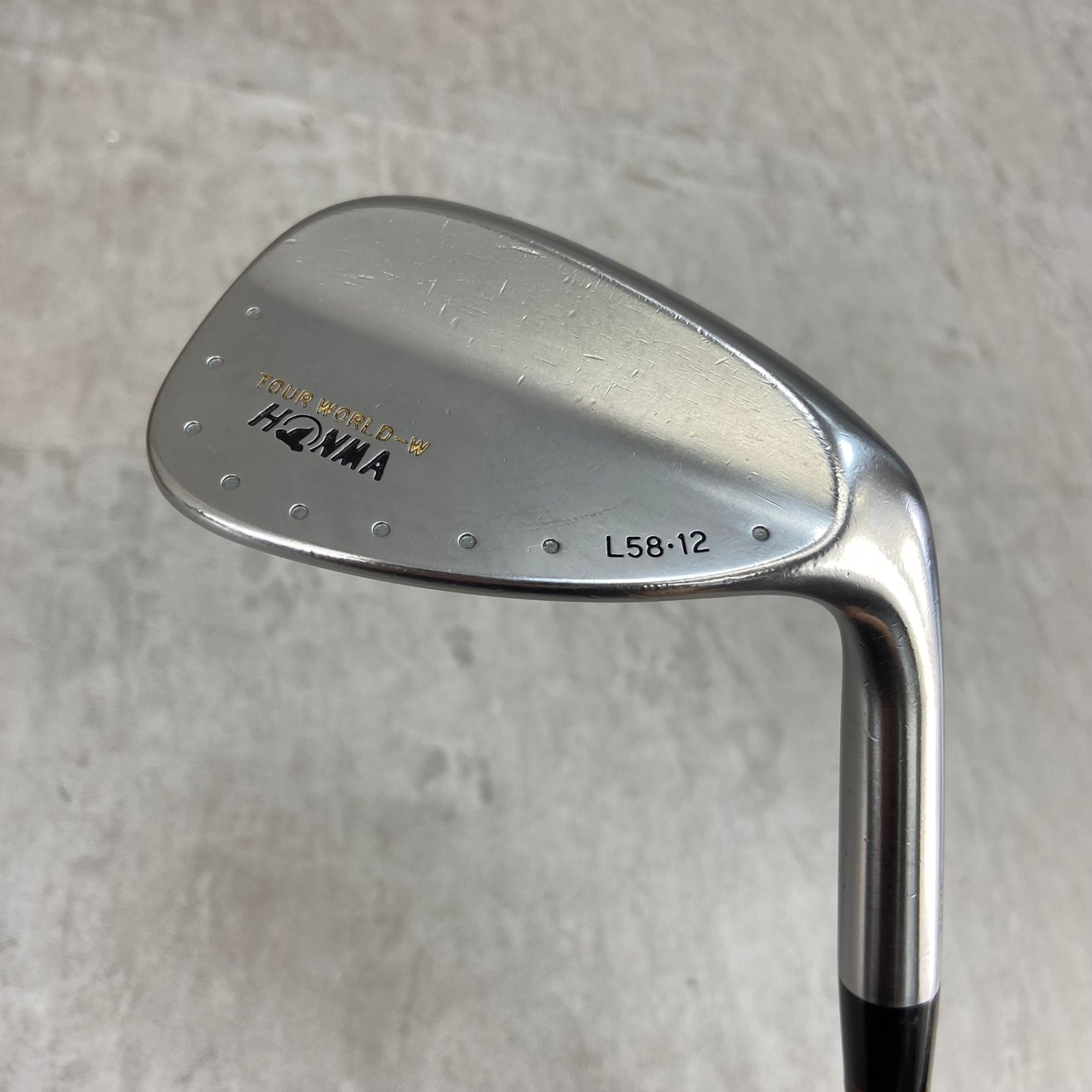 本間ゴルフ - HONMA　ホンマ　TOUR　WORLD ツアーワールド　メンズゴルフウェッジ　SW　サンド　58°　S200　右利き用　ダイナミックゴールド HONMA ホンマ TOUR WORLD ツアーワールド メンズゴルフウェッジ