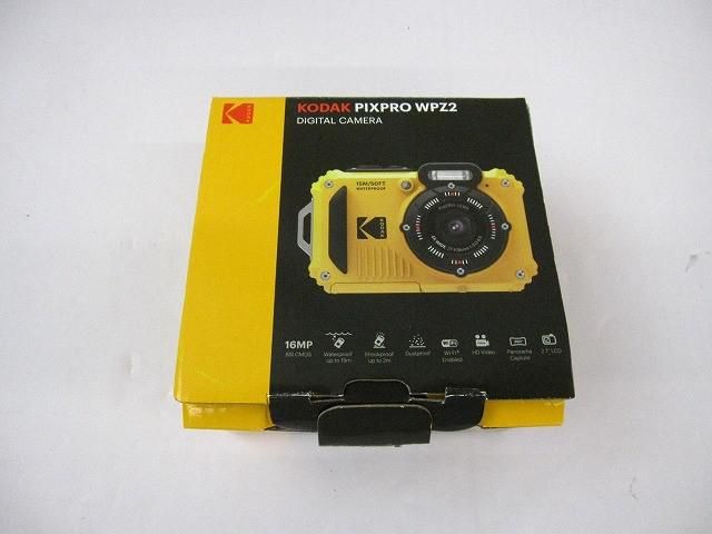 品 家電 KODAK PIXPRO WPZ2 防水デジタルカメラ イエロー