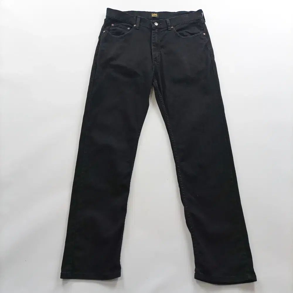 80s Lee ブラックデニム ジーンズ 34×33 80s USA製 Lee リー ブラック デニムパンツ テーパード ハイ