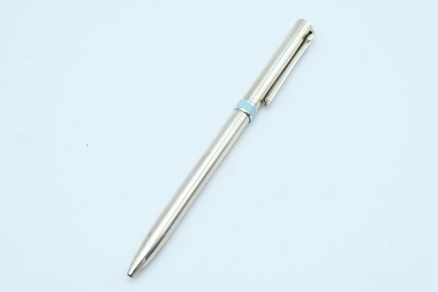 K05 TIFFANY&Co. ティファニー Tクリップ SV925 ツイスト式 ボールペン ...