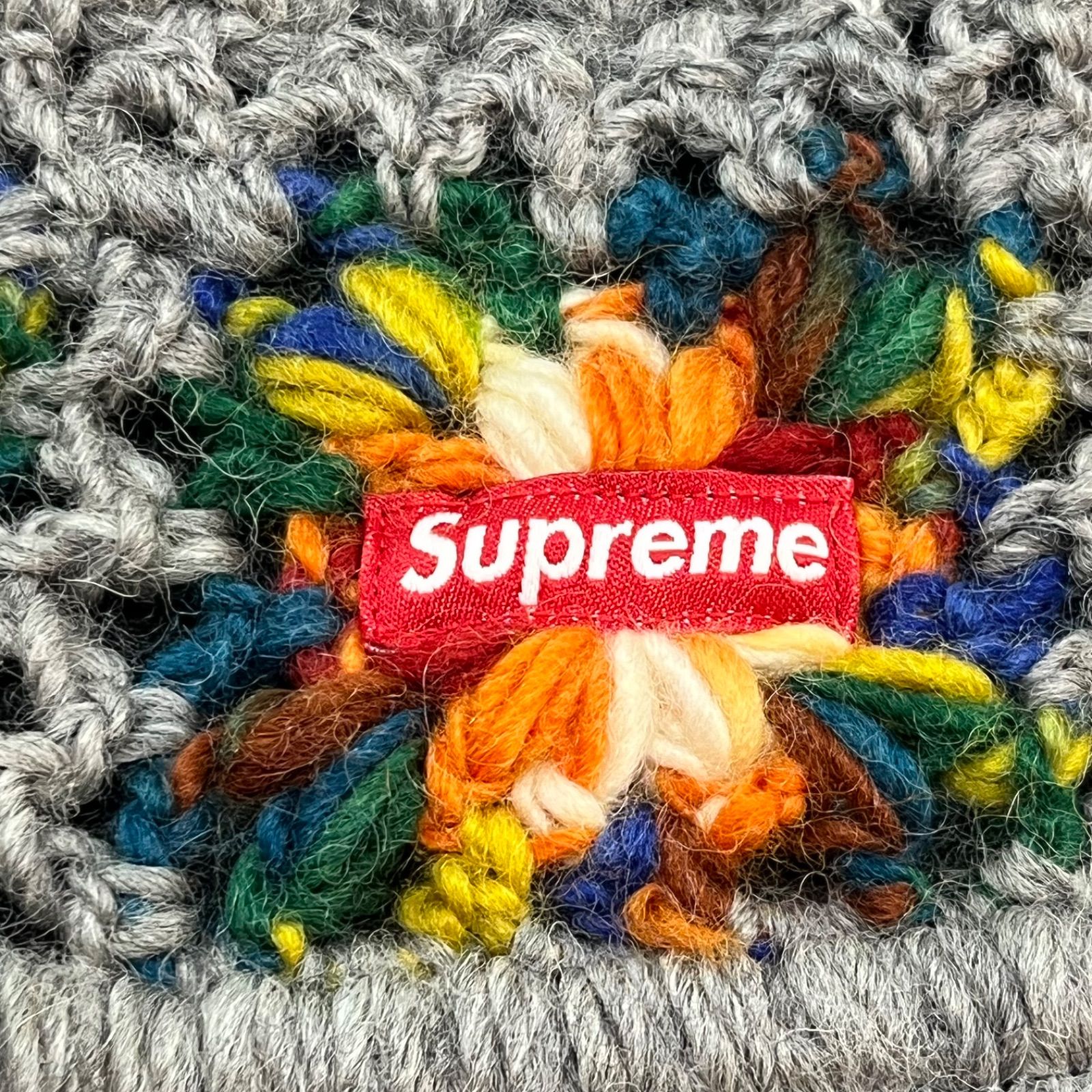 帽子 Supreme 25SS Crochet Beanie Heather Grey 未使用品 Supreme 25SS Crochet Beanie Heather Grey