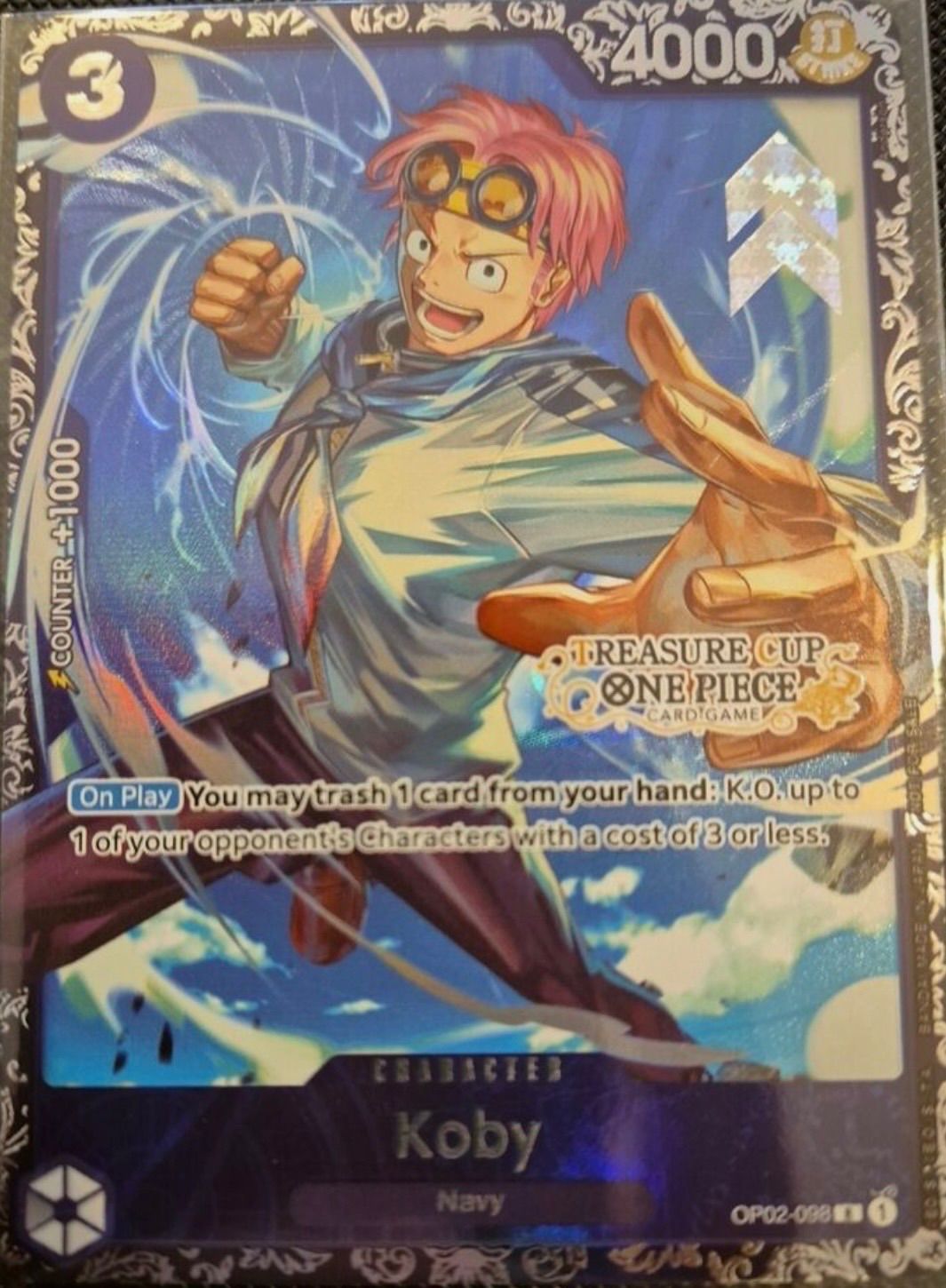 ワンピースカード コビー treasure cup プロモカード英語版