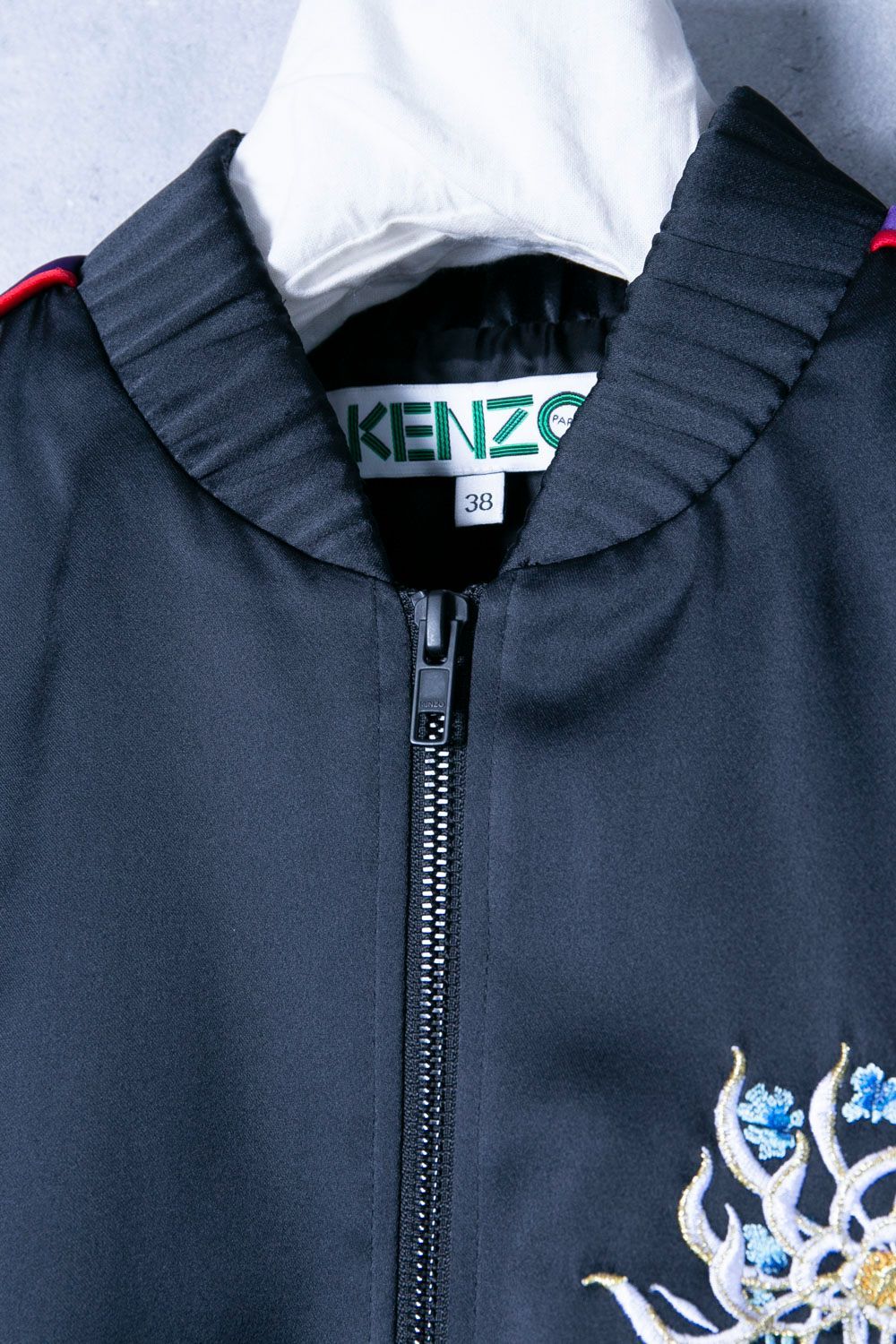 KENZO ケンゾー Teddy Jacket刺繍トラックジャケット - infini Dress