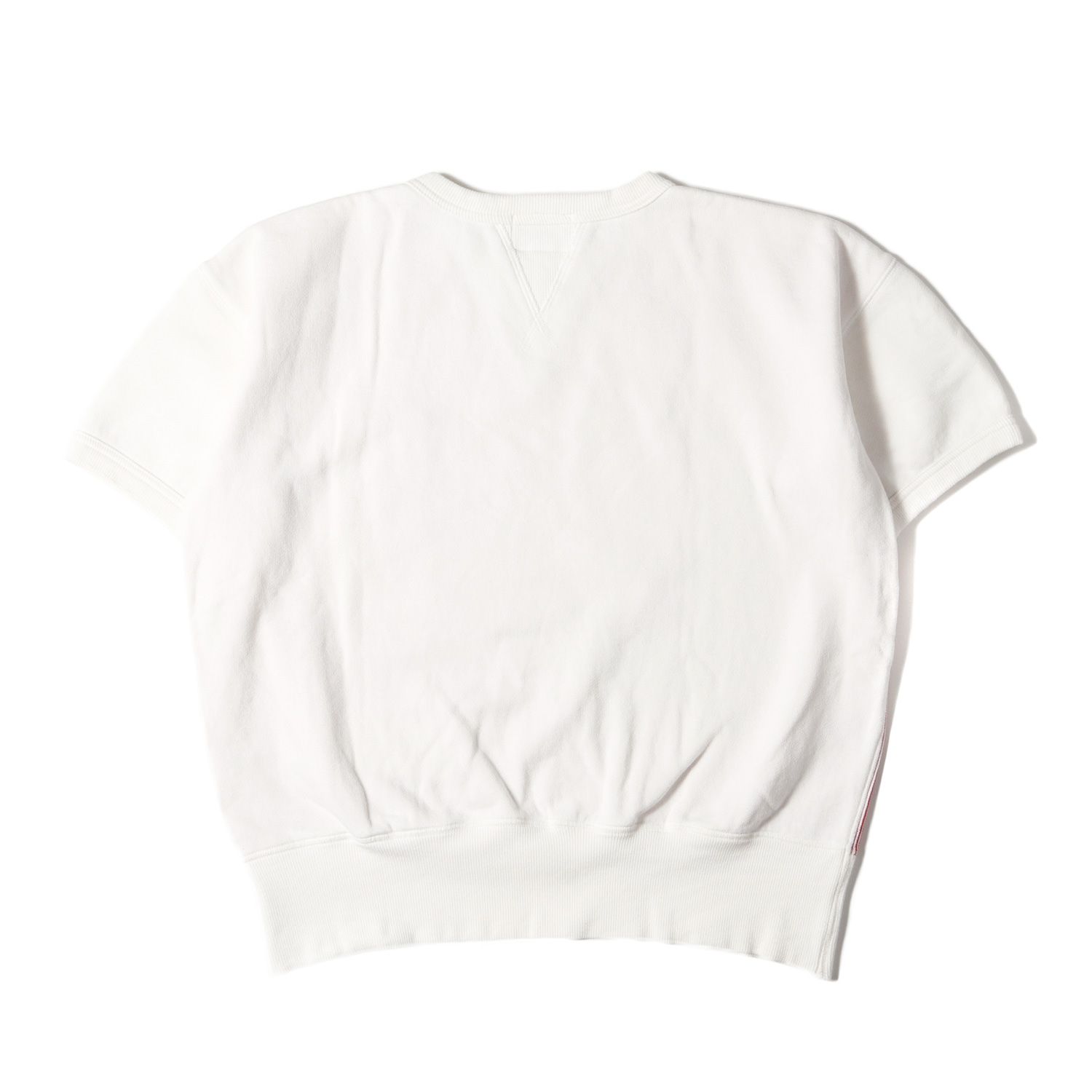 EVISU エヴィス スウェット サイズ:38(M) ヒッコリー コンビ 両V 半袖 