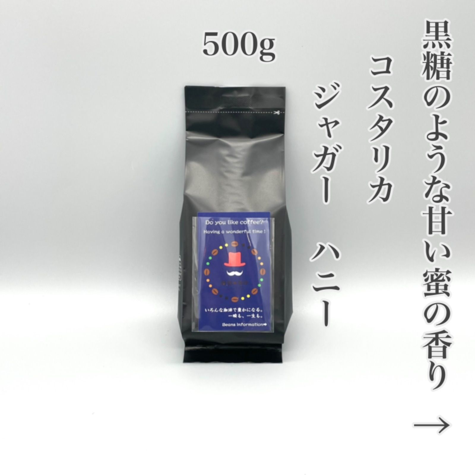 【極浅煎り 500g】コスタリカ ジャガープロジェクト ハニー-0