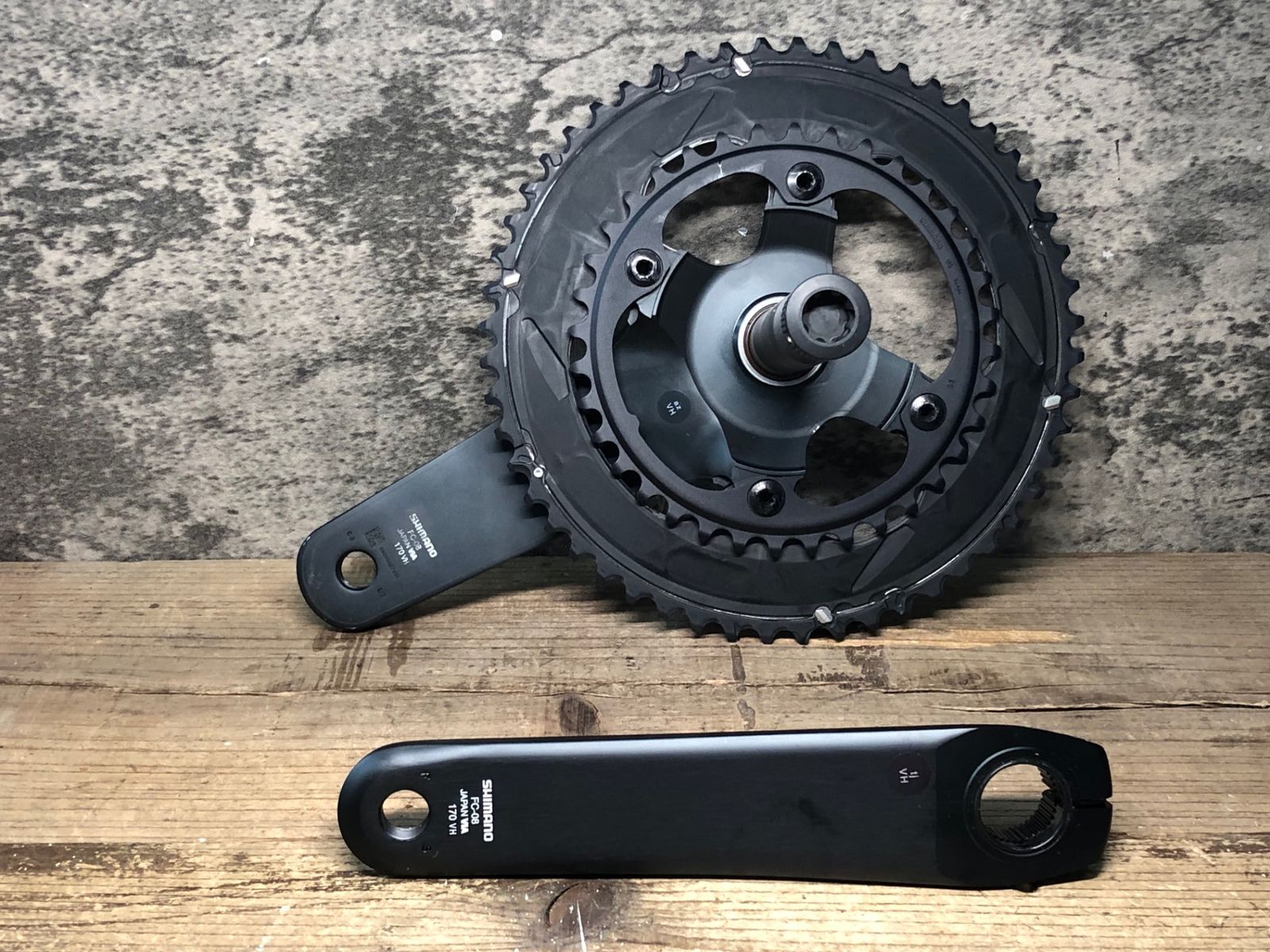 JN134 シマノ SHIMANO アルテグラ ULTEGRA FC-08 クランクセット 170mm 52|36T