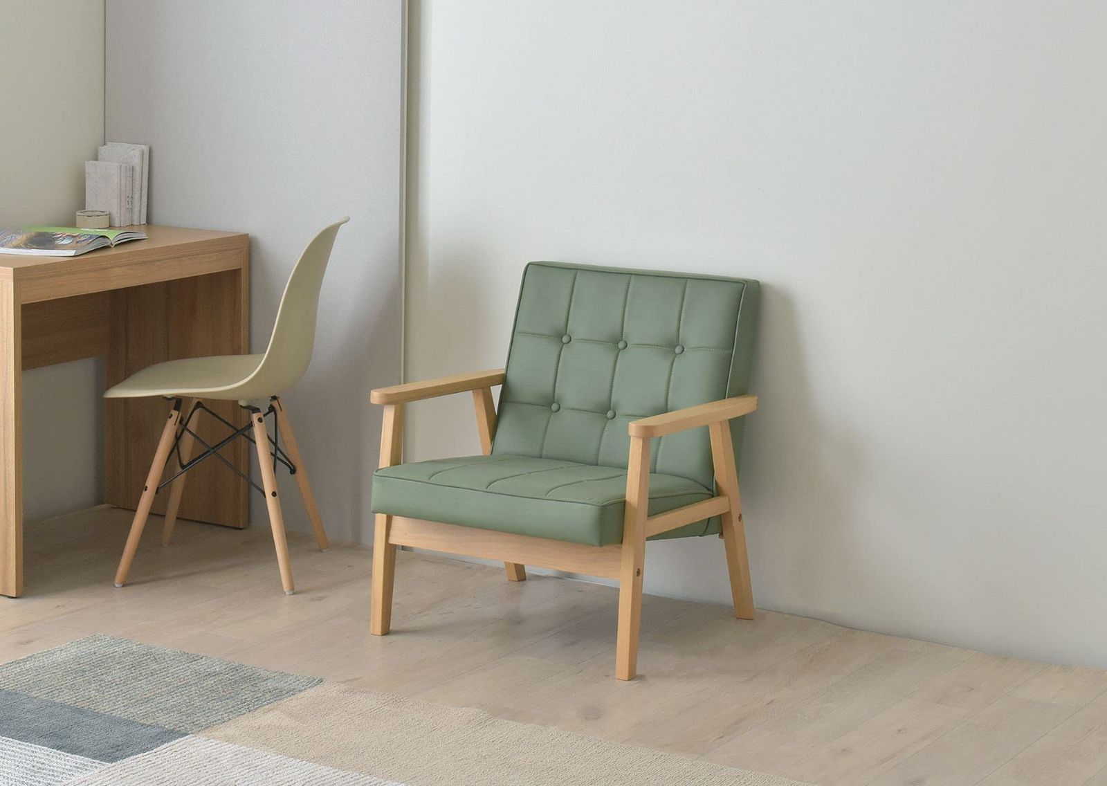 数量 1P ROCOLOR グリーン GR 1人掛け ソファー 佐藤産業 MARWIL-DEMENAGEMENTS_CH