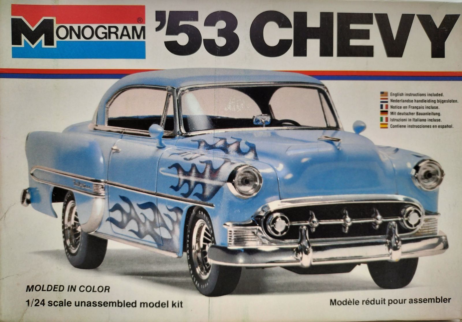 【絶版】 '53 Chevy Lowrider 1953 シボレー シェビー 1953年型ヴィンテージ⭐希少キッド】1/24 '53 CHEVY MONOGRAM シェビー