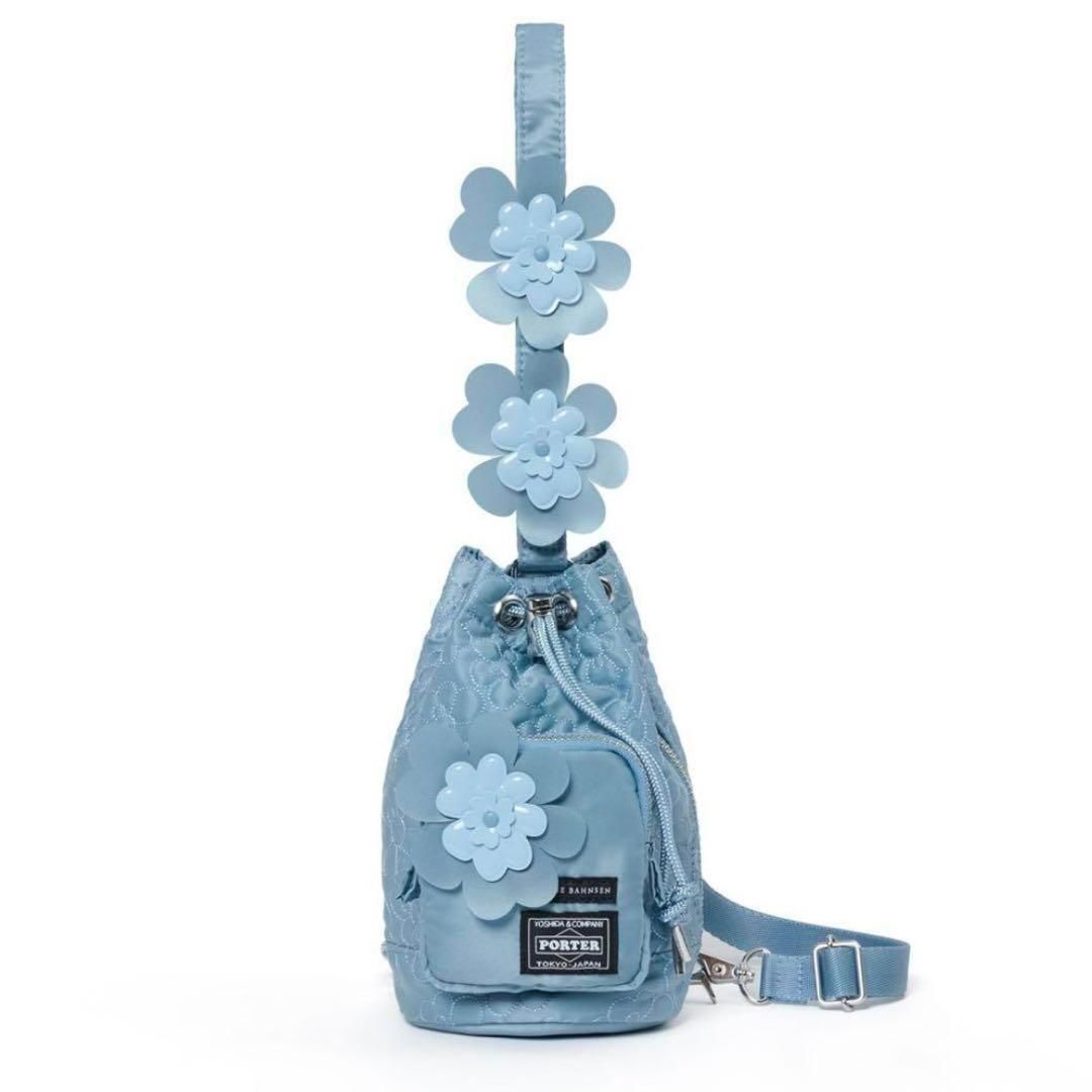 新品 セシリーバンセン ポーター コラボ ショルダー ブルー ボンサック