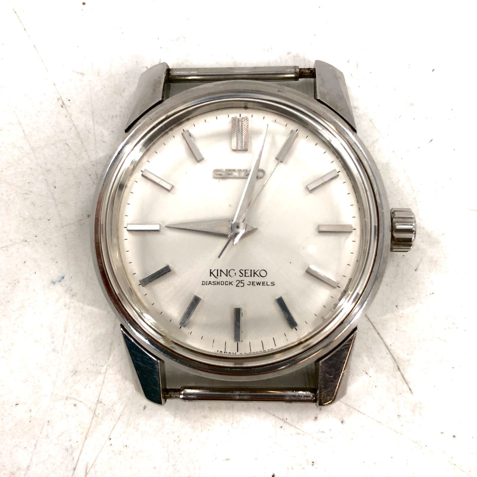 KING SEIKO 25JEWELS 盾メダリオン メンズ腕時計 フェイスのみ