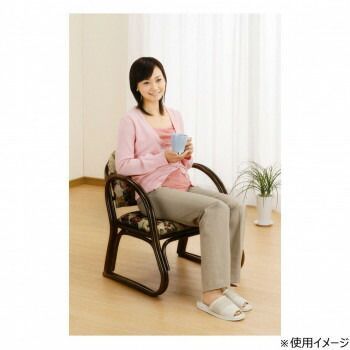 今枝商店 Romantic Rattan 籐思いやり座椅子 ミドルタイプ S109B SKLAD-KIRPICHA_RU