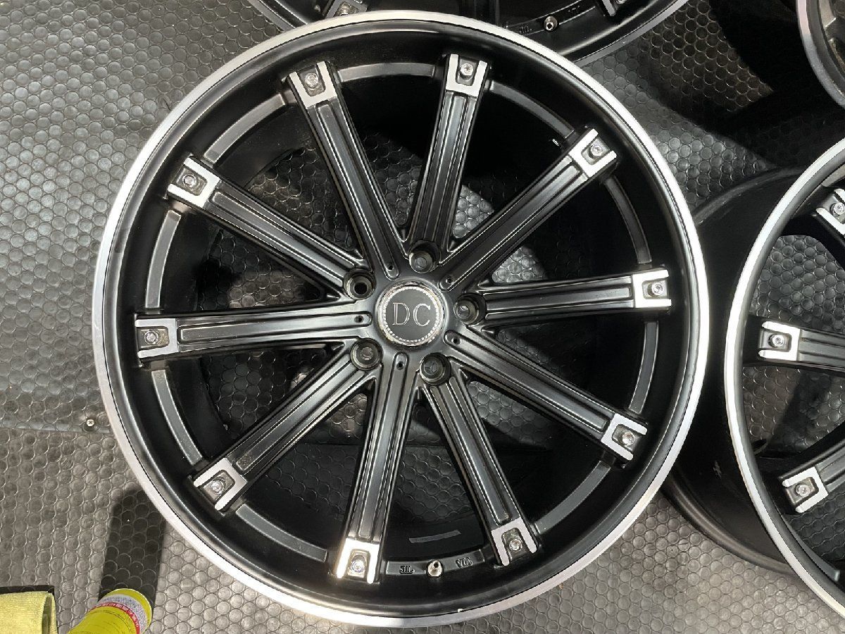 BLEST DC DON CORLEONE LAND FORCE DC827 ブレスト 20インチ 4本 8.5J5HPCD114.3 33 アルファード ヴェルファイ等 MHE212