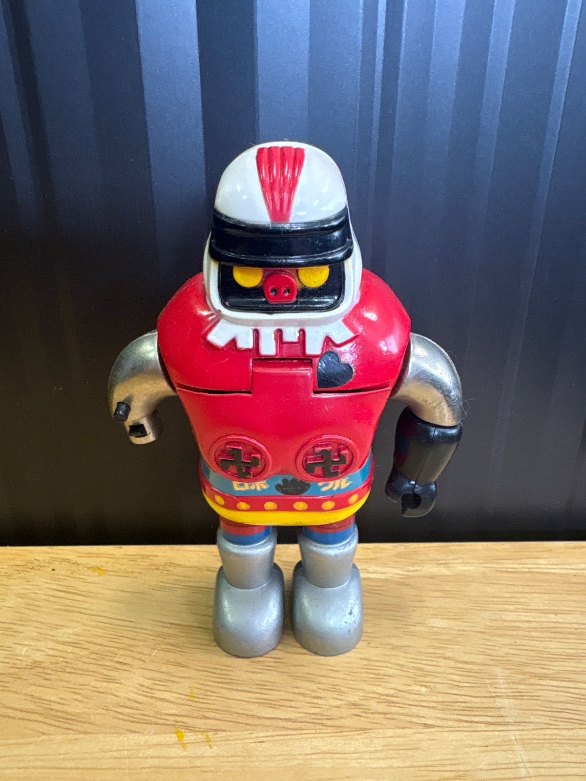 がんばれロボコン ロボワル超合金 箱付き ポピー 当時物 ポピー 超合金 ロボワル 本体のみ・現状品 がんばれ!! ロボコン
