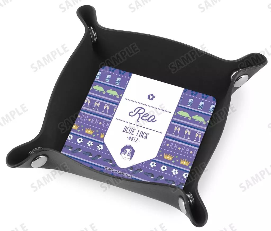 中古】雑貨 御影玲王 ar-Unity モチーフ柄 PUレザーマルチトレー