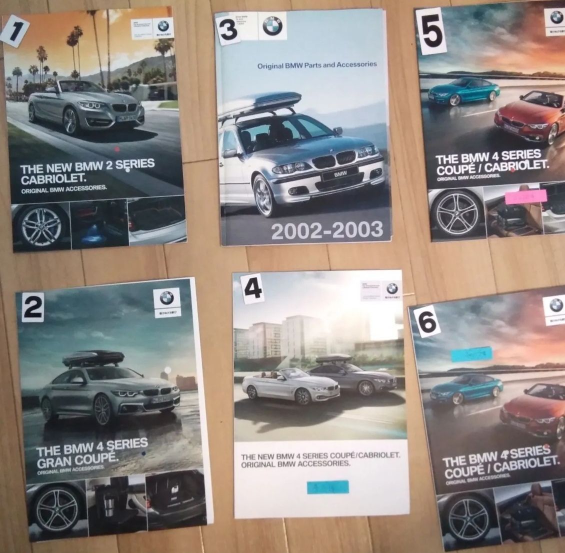 A1117 BMW アクセサリー カタログ 2シリーズ 4シリーズ 選択方式 