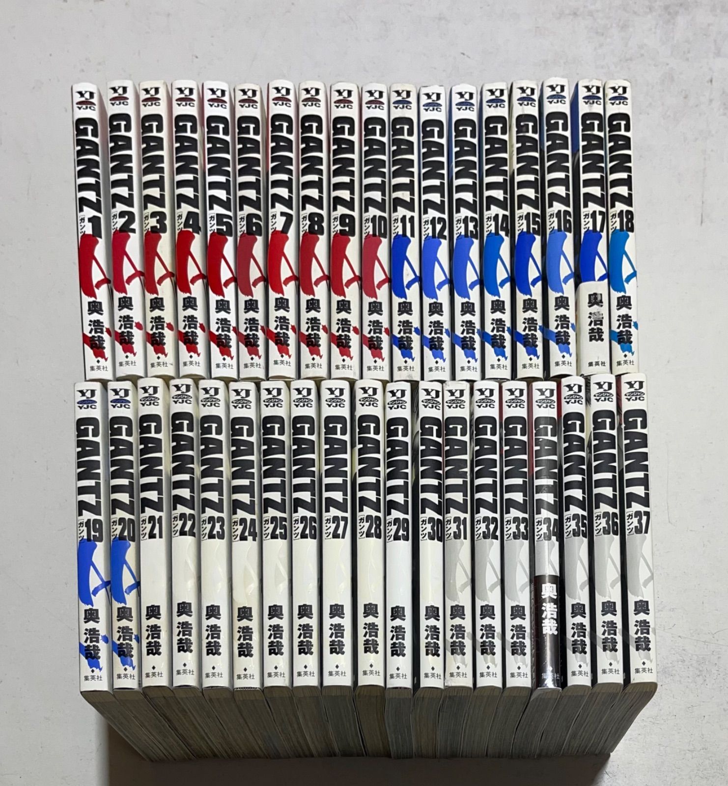 GANTZ コミック 全37巻完結セット+おまけ付き！ 奥浩哉 集英社 全巻