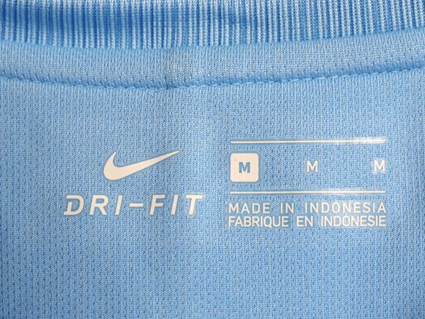 NIKE - ナイキ マンチェスターシティ サッカー ユニフォーム メンズ M 正規品 プレミアリーグ 17 18 モデル オフィシャル 当時物 レプリカ Tシャツ NIKE - ナイキ マンチェスターシティ サッカー ユニフォーム