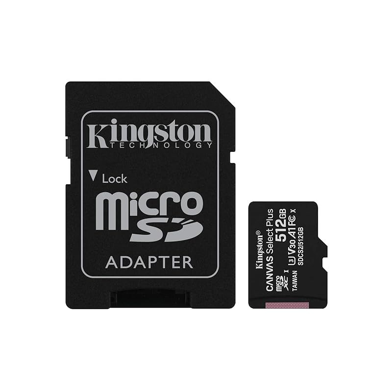 キングストン microSD 512GB 最大100MB|s UHS-I V30 A1 Nintendo Switch動作 済 Canvas Select Plus SDCS2|512GB