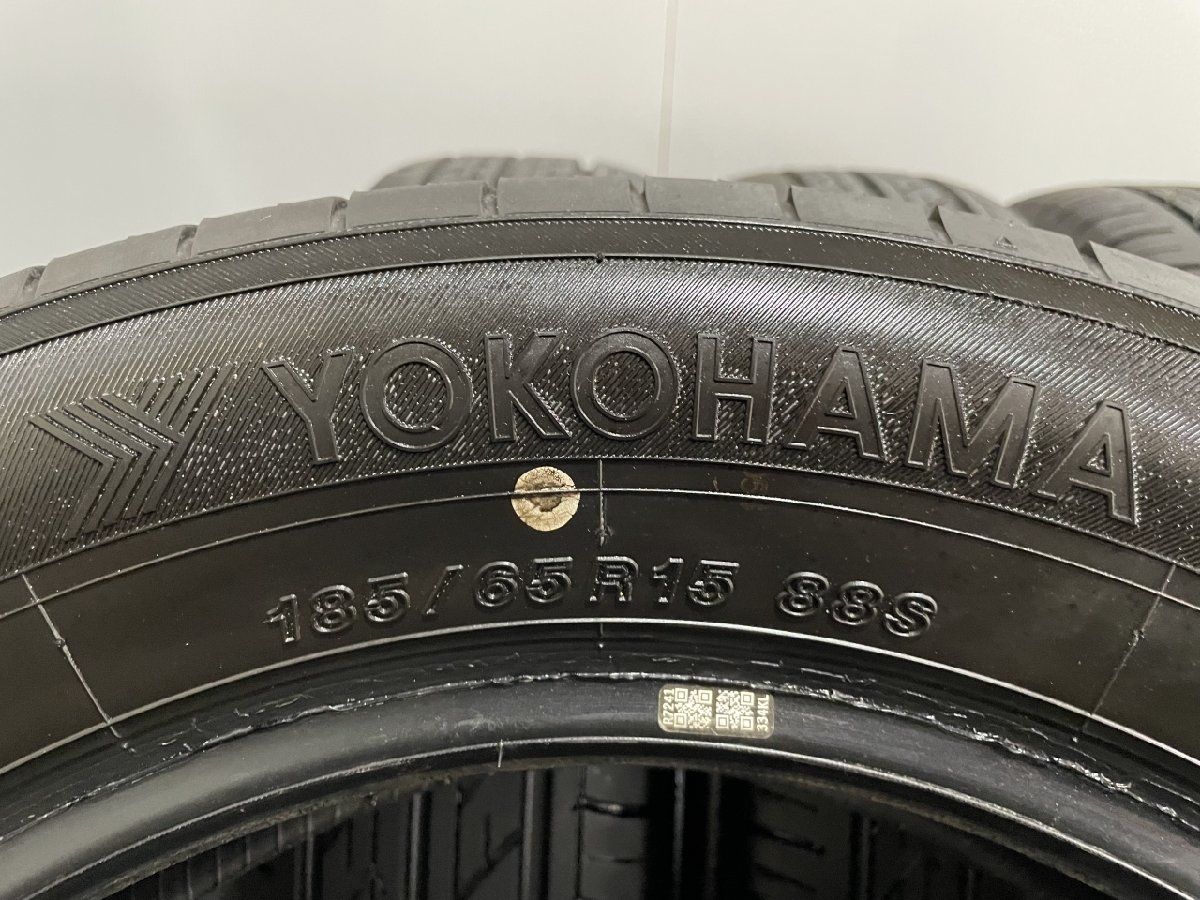 YOKOHAMA BluEarth E50 185/65R15 15インチ 夏タイヤ 4本 23年製 バリ 