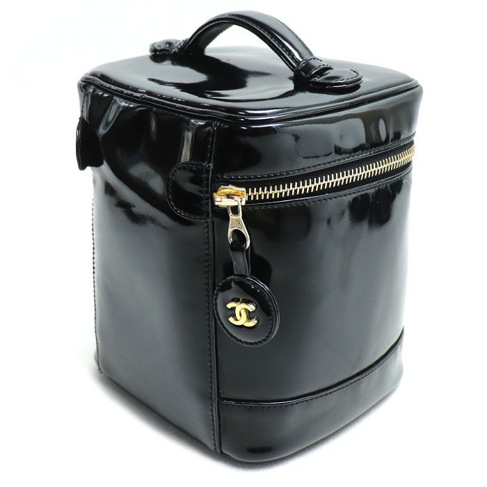 CHANEL シャネル ヴァニティー ポーチ クラシック ブラック 人気商品】CHANEL シャネル ヴァニティーケース トップハンドル