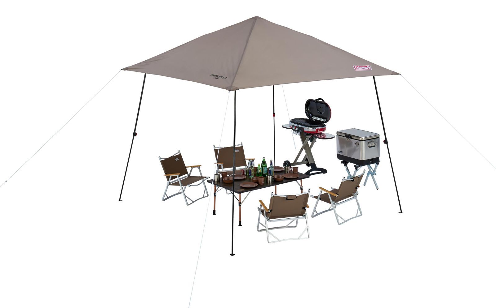 屋外 日除け インスタントバイザーシェード シェード コールマン