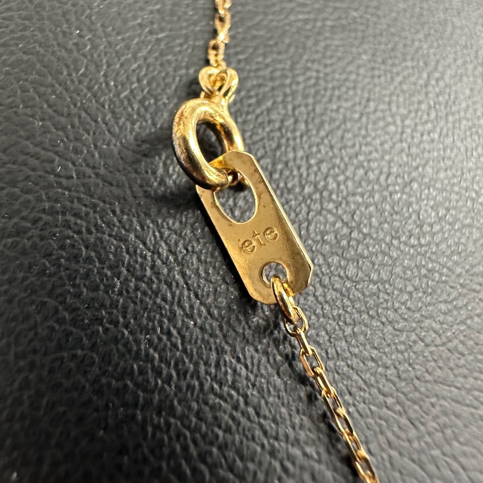 ete ネックレス シルバー925 ゴールドコーティング　シンプル　エテ Necklace（ネックレス） ｜ ete／ete bijoux | エテ