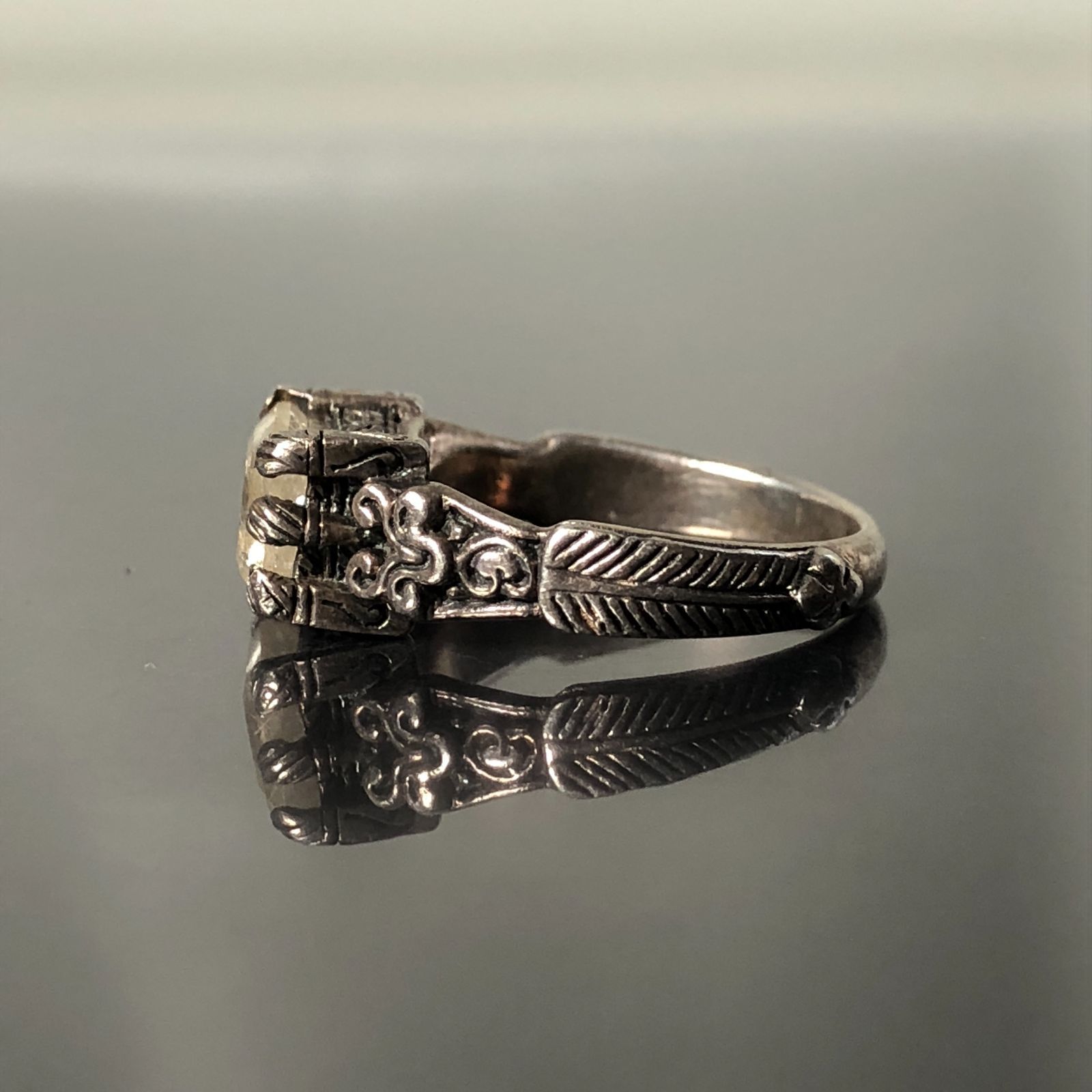 ZOCALO ソカロ イスラミックリング 9号 950刻印 silver 重量約3g