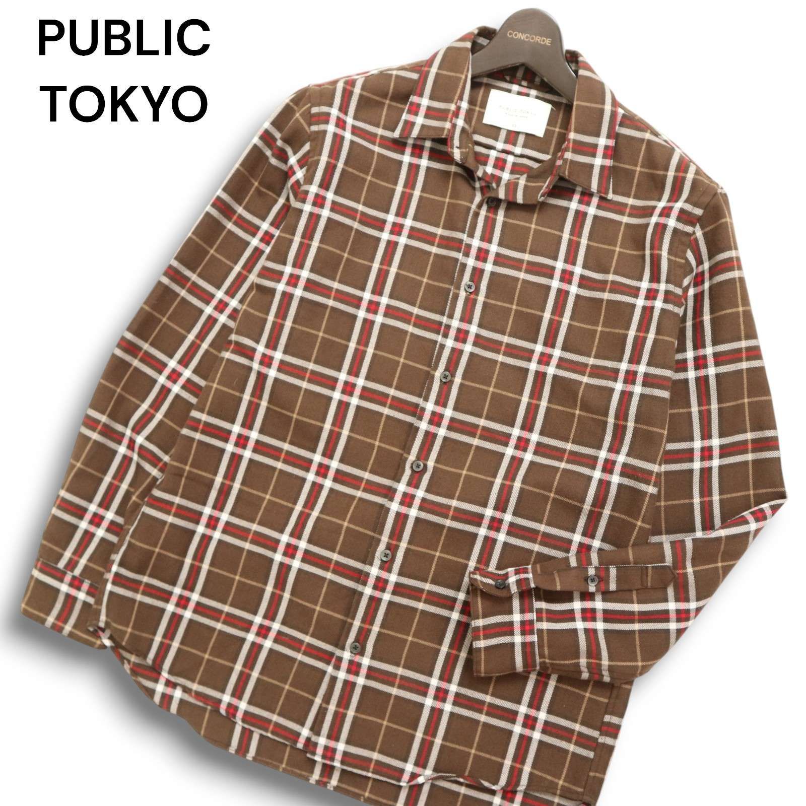 PUBLIC TOKYO パブリックトウキョウ 通年 ネル☆ チェック柄