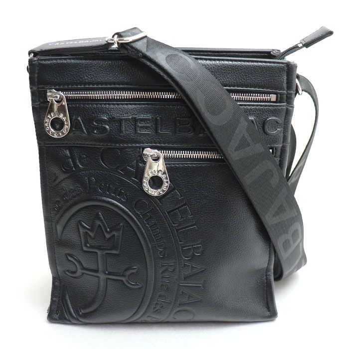 JC de CASTELBAJAC ブラックショルダーバッグ JC de CASTELBAJAC カステルバジャック ダナン ショルダー