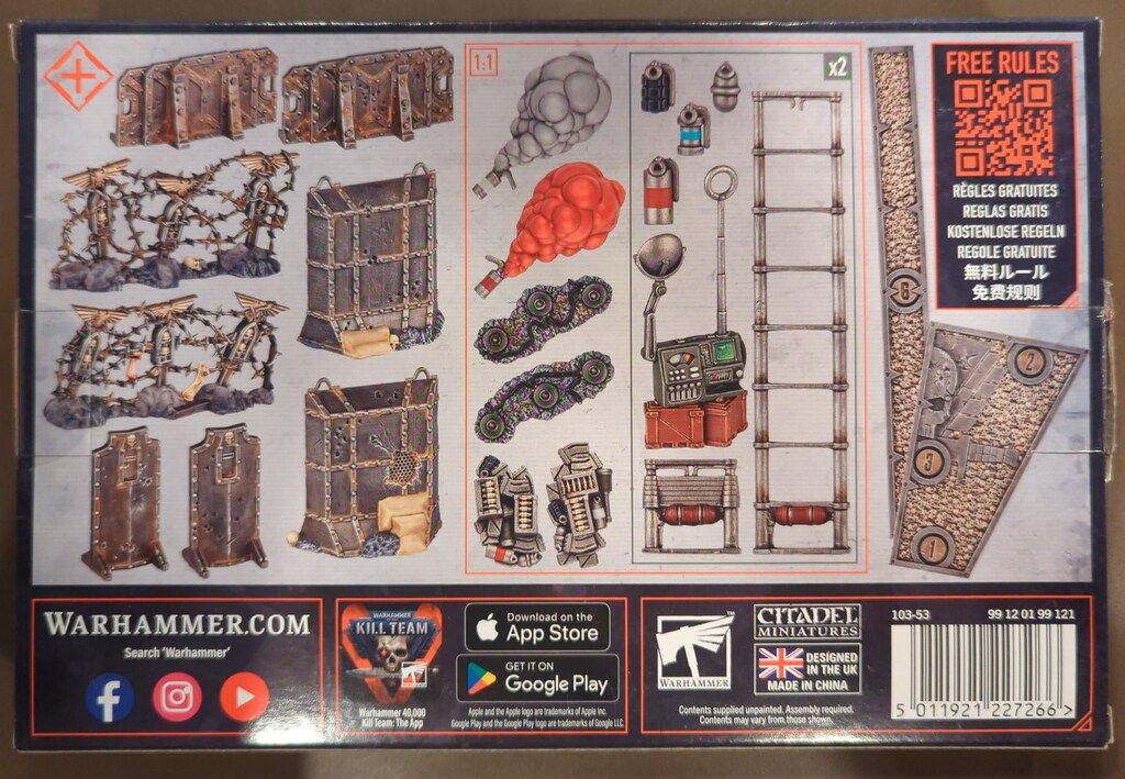 ジャンク]ウォーハンマー テレイン6セット