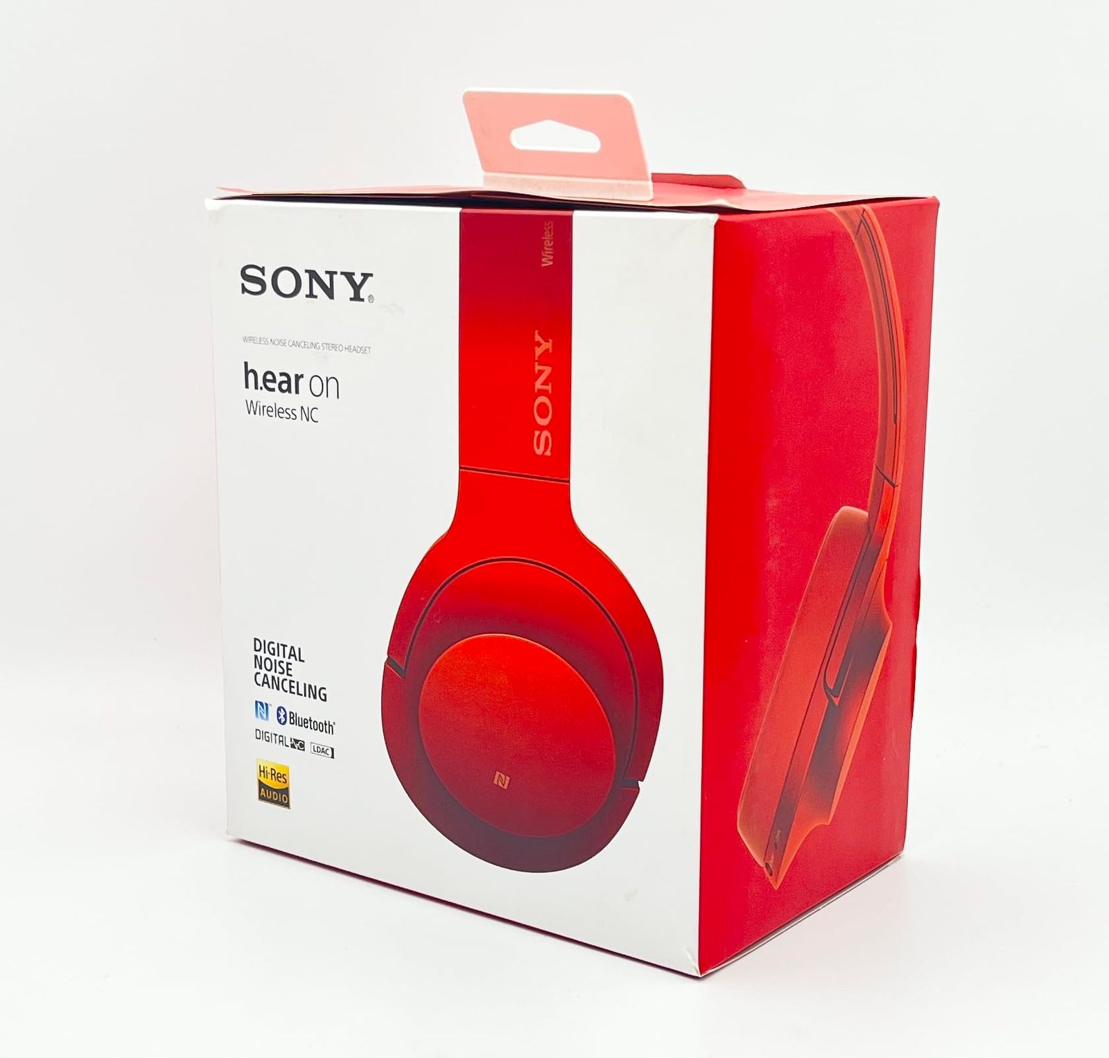 SONY MDR-100ABN ワイヤレスヘッドホン レッド 大量入荷 - ヘッドホン