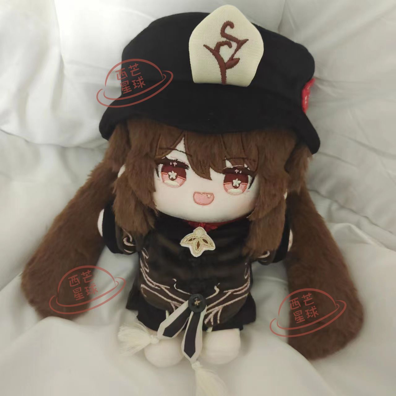 XiMang製品】原神 胡桃(フータオ) 着せ替えぬいぐるみ 20cm