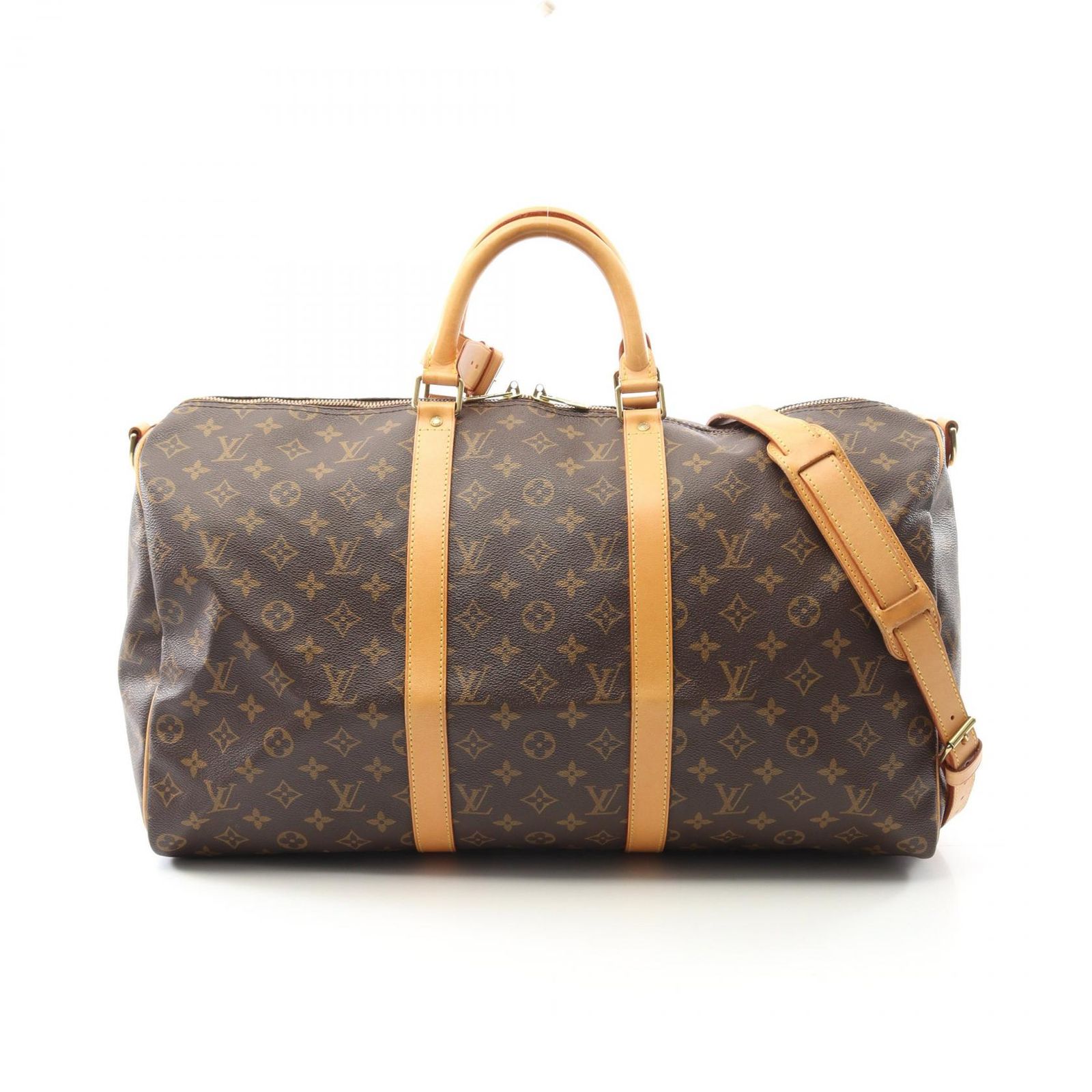 LOUIS VUITTON ルイ ヴィトン キーポル バンドリエール50 モノグラム ボストンバッグ