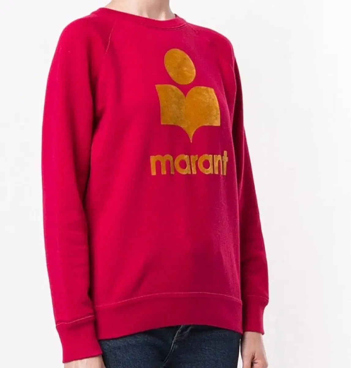 イザベルマラン Marant ロゴ スウェット レッド 36 55 66
