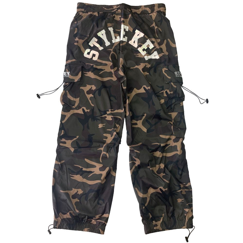 STYLEKEY スタイルキー 総柄カーゴパンツ SAFARI PARACHUTE