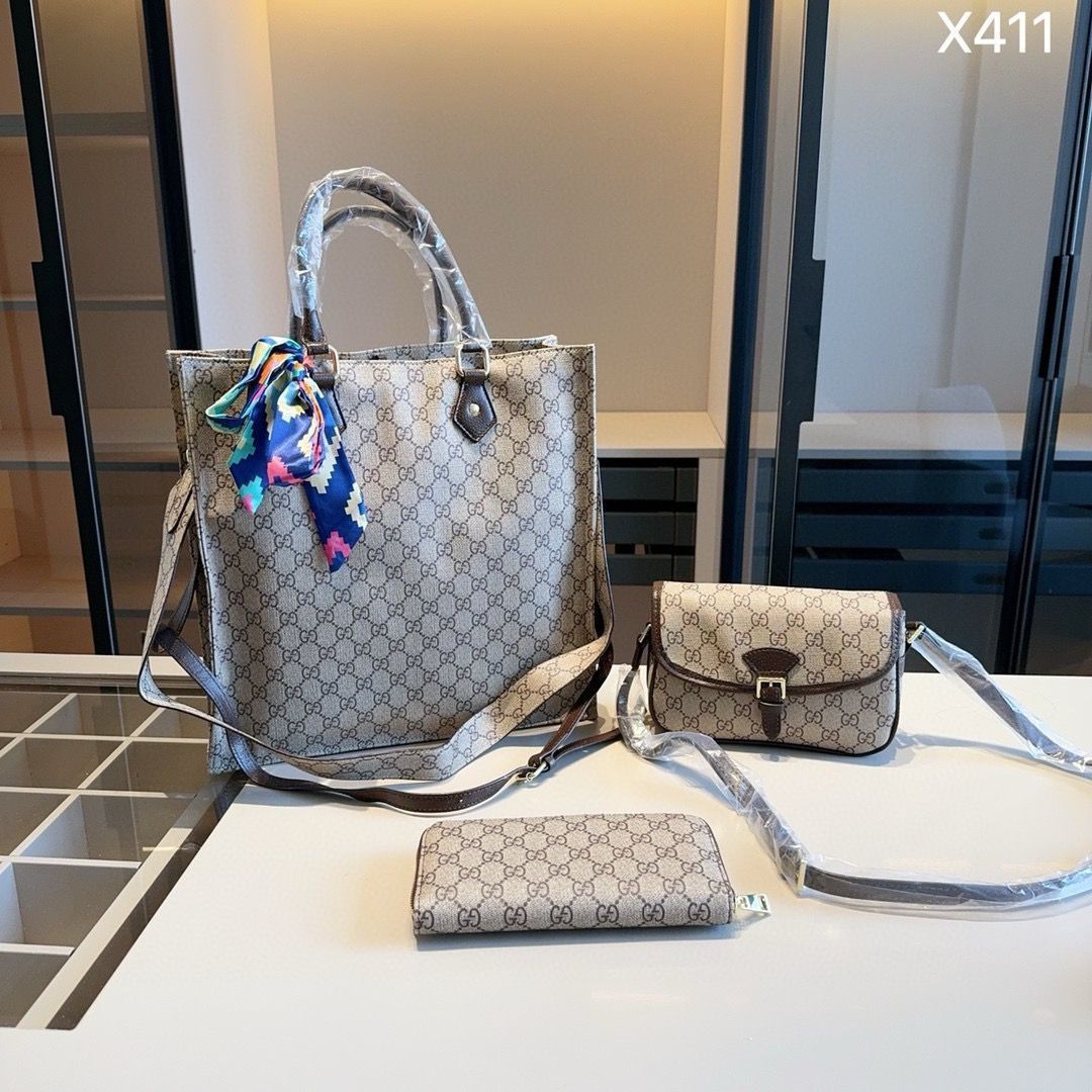 GUCCI トートバッグと財布 セット 今日特価】GUCCI シリーズセットバッグ, トートバッグ