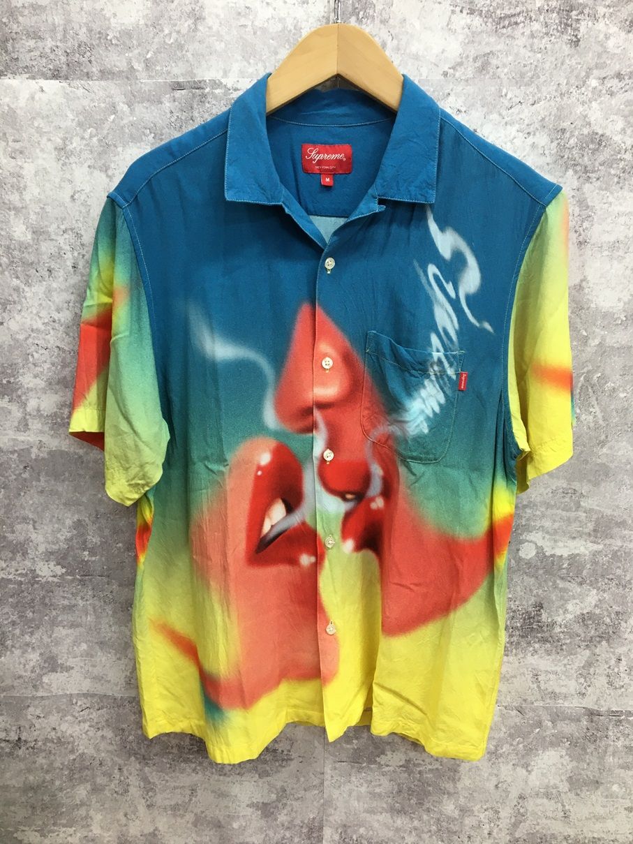 SUPREME BLOW BACK RAYON S/S SHIRT 20AW シュプリーム レーヨン 半袖